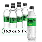 Sprite Zero Sugar Lemon Lime Soda Pop, 16.9 fl oz, 6 Pack Bottles