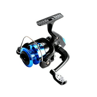 Folding Spinning Fishing Reel With 100m Fishing Line 5.1:1 Gear Ratio  Portable Ultralight Fishing Reel 