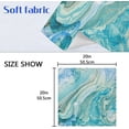 thumbnail image 5 of GZHJMY Set of 6 Beautiful Marble Texture Pattern Satin Napkin Square 20 Inches Table Napkins Soft Smooth Decorative Napkins for Wedding Banquet Party Decoration, 5 of 6