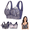 Blue, variant on Prettyhealth Lymphvity Detoxification and Shaping & Powerful Lifting Bra, Detox Sexy Lace Wireless Lifting Bra,Womens Push Up Bra Stretch Seamless Sexy Bra, Sports Bra, Comfort Sleep Bra