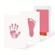 thumbnail image 5 of Newborn Baby DIY Hand And Footprint Kit Ink Pads Photo Frame Handprint Toddlers Souvenir Accessories Safe Clean Baby Shower Gift, 5 of 5