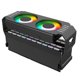 thumbnail image 1 of Módulo de Memoria RAM para Caja PC, Disipador ARGB DDR3 A DDR5, 5V, 3 , PWM, 4 , Sincronización Luz, Ventiladores Dobles de 120 mm, Radiador de Refrigeración Negro, 1 of 5