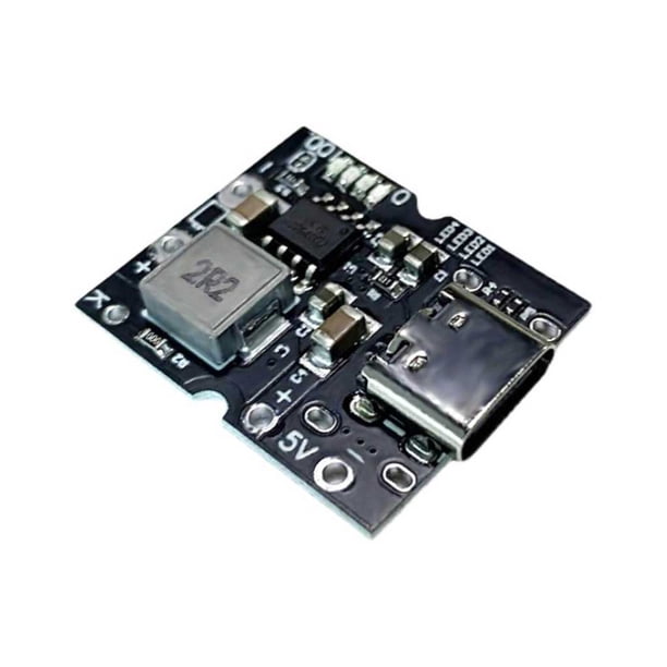 Sidaley Módulo de carga de ABS, reemplazo desmontable, voltaje de alta precisión, módulos electrónicos ajustables, accesorios, placa de Electrónica miscelánea Sin USB