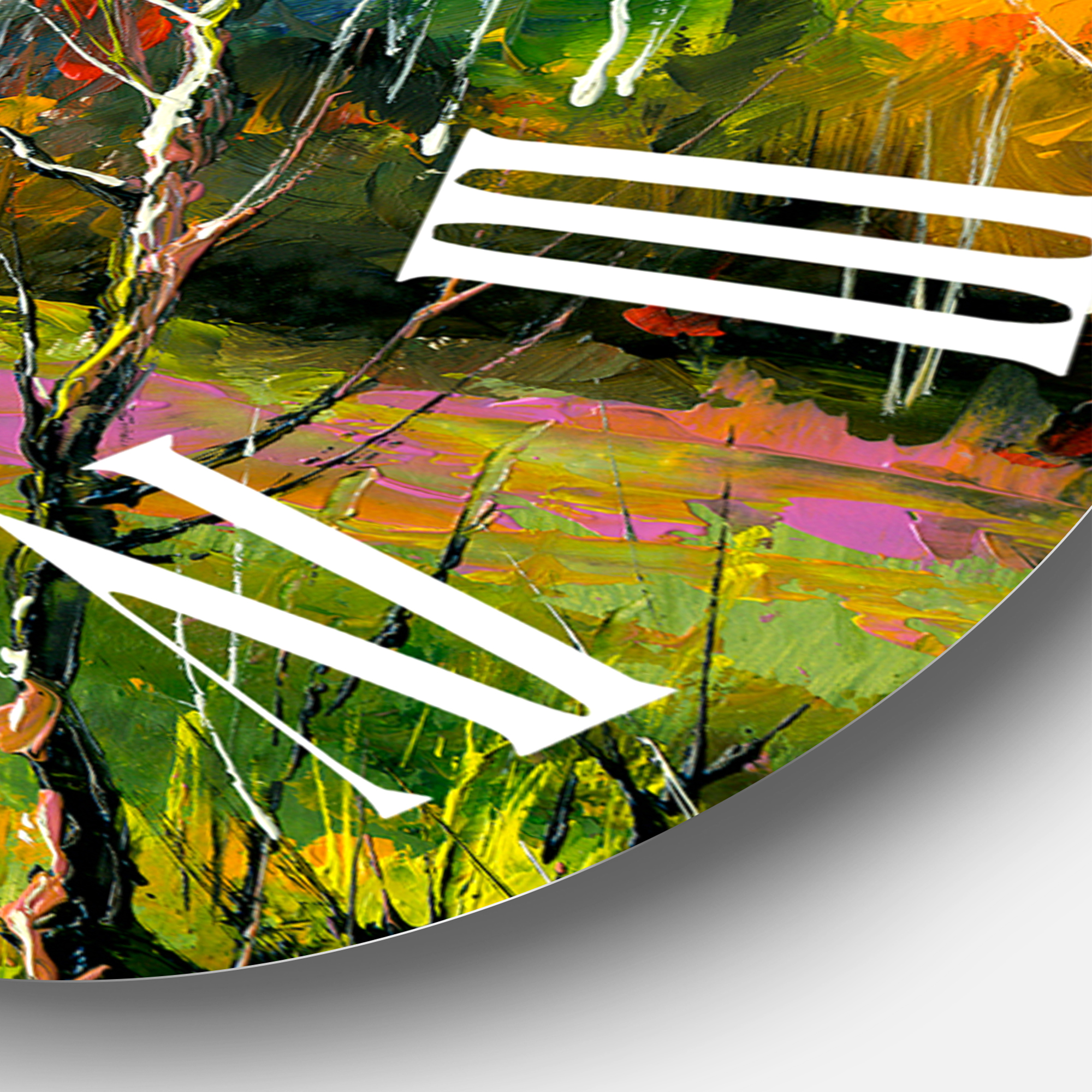 Designart 1 in Quartz Wall Clock