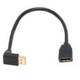 thumbnail image 4 of Displayport Cable,Displayport Male to Displayport Elbow Displayport Cable Display Port Converter Best in Class, 4 of 14