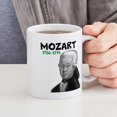 thumbnail image 4 of CafePress - Mozart: Musical Genius Mug - 11 oz Ceramic Mug - Novelty Coffee Tea Cup, 4 of 4