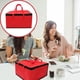 thumbnail image 2 of Bolsa de entrega práctica, bolsa térmica aislante para almacenar alimentos, bolsa bento portátil., 2 of 8