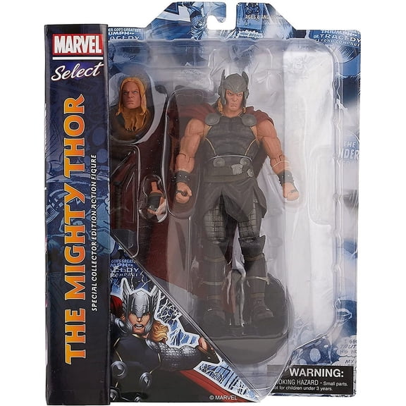Diamond Select - Marvel Select Mighty Thor Action Figure, Diamond Select, Gifts