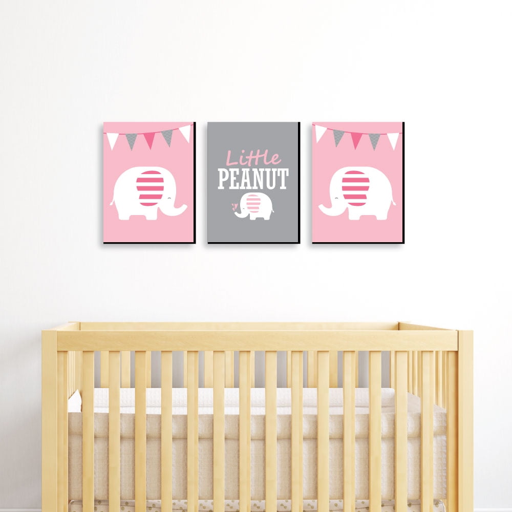 baby girl elephant themed room
