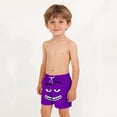 thumbnail image 3 of FcBaudy Children's Pocket Shorts Drawstring Elastic Printed Casual Swim Trunks five point pants, 3 of 8