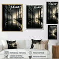 thumbnail image 4 of Designart "Sapphire-Hued Sunrise In The Industrial Setting" Factories Floater Framed Wall Art Prints, 4 of 5