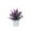Purple, variant on Homerr Artificial Potted Plant Front Door Decor Simulation Lavender Bonsai Realistic Vibrant Colored Fake Potted Plant for Home Garden Decoration