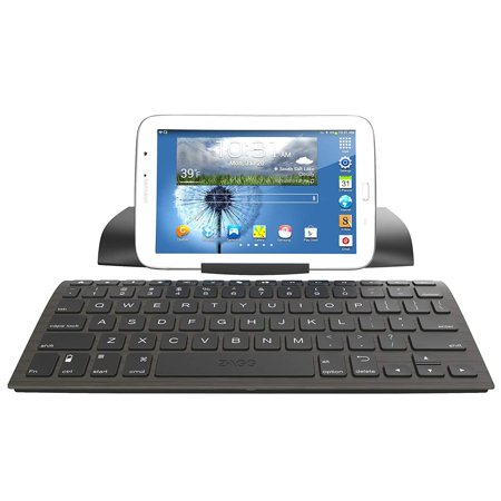 digitl premium wireless keyboard bluetooth travel stand for samsung galaxy tab a e s4 s3 (7-8 inch) w/island-style keys and back lit functionality (with or without (Best Keyboard For Gear S3)
