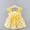 Yellow, variant on SDJMa Toddler Baby Girls Kids Strap Bow Dot Print Summer Dress Princess Dresses