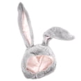 thumbnail image 1 of EeaseMX Gorro de conejo de dibujos animados con orejas móviles de peluche para mujeres y niñas (gris), 1 of 8