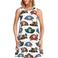 thumbnail image 1 of Disketp Pirate Hats para Vestido sin Mangas para Mujeres, Vestidos de Verano para Mujeres, Casual y Holgado para la Playa, 1 of 7