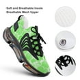 thumbnail image 4 of Water Color Pattern Summer Walking Shoes for Men Woman Lightweight Tennis Fashion Elastic Sports Shoes Cushion Basketball Shoes, 4 of 7