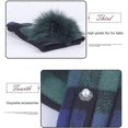 thumbnail image 3 of Ladies wool gloves paw cashmere non-slip soft warm ladies thick touch screen, 3 of 5
