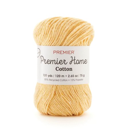 UPC: 0847652020716 | Premier Home Cotton Yarn-Yellow