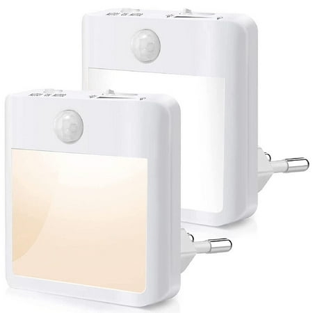 

Plug-in Motion Sensor Lights Activated Energy Efficient Lamp LED Night Light