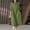 Dark Green, variant on ZANZEA Womens Long Sleeve Button Up Shirt Dress Casual Loose Swing Midi Dresses