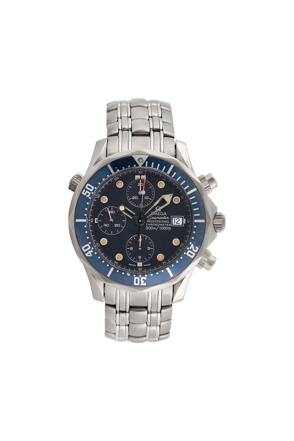 Pre-Owned Omega Men's Seamaster Chrono 42mm Titanium Wristwatch
