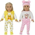 thumbnail image 2 of AmaMary 4-Piece Deer & Bear Reborn Doll Clothes Set for 16-18 Inch Baby Dolls - Includes Hat, Shirt, Pants & Socks, 2 of 5