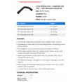 thumbnail image 2 of Lower Radiator Hose - Compatible with 1967 - 1968 Oldsmobile Delmont 88, 2 of 2