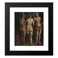 thumbnail image 2 of Albrecht Dürer 12x14 Black Modern Framed Museum Art Print Titled - Venus and the Three Graces (1496 - 1596), 2 of 5
