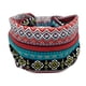 thumbnail image 5 of Banda para el cabello bohemia con estampado étnico, banda para el cabello para yoga, diadema absorbente de sudor, diadema antitranspirante de ala ancha para mujer, tocado, 5 of 6