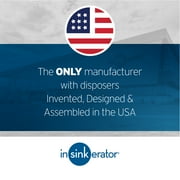 InSinkErator Badger 5, 1/2 HP Continuous Feed Kitchen Garbage Disposal, Badger Series