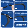 thumbnail image 4 of Empuñaduras para anteojos SMARTTOP, 20 pares, silicona antideslizante, 4 of 6