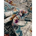 thumbnail image 4 of Unique Loom Budapest Collection Area Rug - Szechenyi (2' x 5' 11" Runner Ivory/Gold), 4 of 7