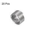 thumbnail image 3 of Unique Bargains M16 x 2 1D 16mm 304 Stainless Steel Wire Thread Insert Threaded Sleeve 20 Pack, 3 of 5