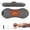 Deep Gray, variant on 3 In 1 Lower Back Massager, Triple Fusion Back Massager With Heat, Vibration And Stretch,Lumbar Support Pillow With Ergonomic Memory Foam