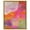 Gold Frame, variant on Garnet Gleam III Canvas Neon Abstract by Art Remedy, Black Frame, 20 x 24