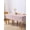 Pink Beige, variant on Sage Green Striped Table Cloth, Modern Simple Farmhouse Beige Waterproof Tablecloth for Rectangle Tables, Reusable Washable Fabric Table Cover for Restaurant Kitchen Dining Tables 60"x120"