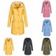 thumbnail image 3 of Women Rain Outdoor Plus Waterproof Hooded Jacket Raincoat Mountaineering Coat, 3 of 8