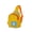 Yellow, variant on URSOFINE Color Block Sling Bag - Lightweight Crossbody Chest Bag for Outdoor & Daily Use