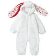 thumbnail image 1 of TIEVOSA Soft Boys Bodysuits Winter Outfit Cute Rabbit Design Romper for Warm Jumpsuit Suitable for 0 24 Months 9-12 Months, 1 of 9