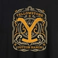 thumbnail image 3 of Yellowstone - Yellowstone Flourish Design - Women's Oversized Graphic T-Shirt, 3 of 6