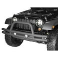 thumbnail image 2 of Rugged Ridge by RealTruck Dual Tube Bumper, Front for Jeep CJ/YJ/TJ | Mid-Width, Steel, Black | 11560.02 | Compatible with 1976-1986 Jeep CJ; 1987-2006 Jeep Wrangler YJ/TJ, 2 of 3