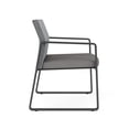 thumbnail image 4 of Fauteuil d'Invité Surdimensionné Gansett pour Réception et Attente / Acier Charbon / Gris / Gris, 4 of 5
