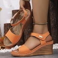 thumbnail image 4 of DAFEI Sandales Femmes Habillées à Plateforme Compensée Sandales Légères d'Été à Bride Sandales Décontractées de Vacances Augmenter la Hauteur Chaussures Rétro de Villégiature, 4 of 7