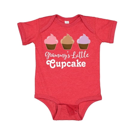 

Inktastic Grammy Little Cupcake Girls Gift Baby Girl Bodysuit
