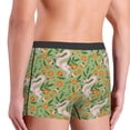 thumbnail image 4 of Bingfone Snake And Floral Men's Underwear - Casual Stretch Boxer Briefs-Medium, 4 of 7