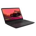 thumbnail image 3 of Lenovo IdeaPad 3 Gaming Laptop, 15.6" FHD IPS 120Hz, AMD Ryzen 5 5600H 3.3GHz, NVIDIA GeForce RTX 3050 4GB, 8GB RAM, 512GB PCIe SSD, Shadow Black, Windows 10 Home, 3 of 8