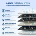 thumbnail image 5 of APEC Top Tier Alkaline Mineral Ph+ Ultra Safe Reverse Osmosis Drinking Water Filter System (ESSENCE ROES-PH75), 5 of 12