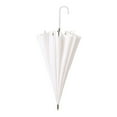 thumbnail image 3 of lionlar 16 Ribs Long Handle Umbrella Automatic Open Windproof Travel Umbrella Waterproof White, 3 of 9