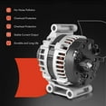 thumbnail image 5 of A-Premium Alternator Compatible with Ford Transit-150/250/350 2015-2019, Transit-350 HD 2015-2019, 3.2L, 12V 150A 7-Groove Clutch Pulley Clockwise, Replace# 0125711005, 0125711046, 5 of 6